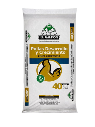 [388B] EL GALPON POLLAS DLLO.CREC.(DELGADA) X 40 KG