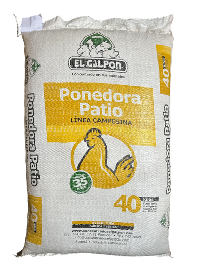 [392B] EL GALPON PONEDORA PATIO(GRUESA) X 40 KG