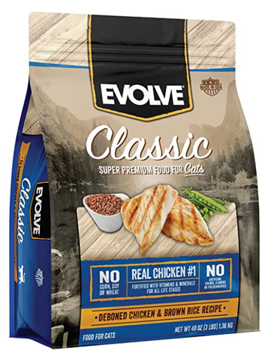 [411U] EVOLVE CAT CLASSIC CHICKEN X 6.8 KG