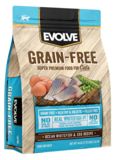 [415U] EVOLVE CAT GRAIN FREE PESCADO X 1.24 KG