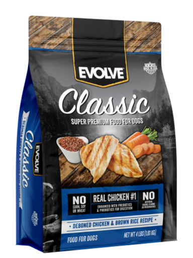 [418U] EVOLVE DOG CLASSIC CHICKEN X 6.8 KG