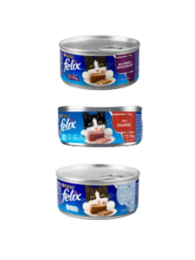 FELIX LATA SURT. X 156 G X 24 UNI