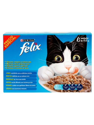 [445U] FELIX LATA SURT. X 6 UNI PRECIO ESP