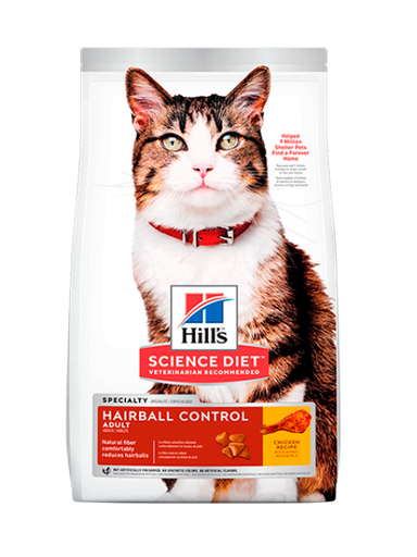 [487U] HILL´S CAT ADULTO HAIRBALL X 3.5 LB