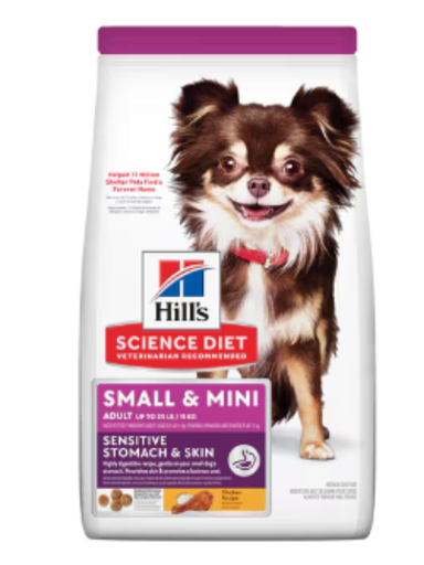 [517U] HILL´S DOG SENSITIVE STOM/SKIN S&M X 4 LB