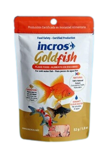 INCROS GOLD FISH X 20 G X 20 UNI