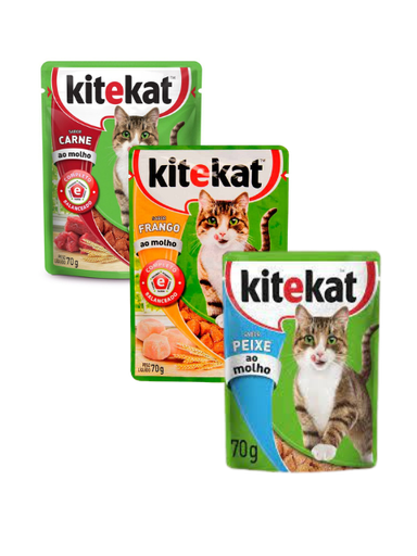 KITEKAT SOBRES SURT. X 70 G X 24 UNI