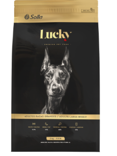 [576U] LUCKY ADULTO RAZ.GRAN X 2 KG X 8 UNI