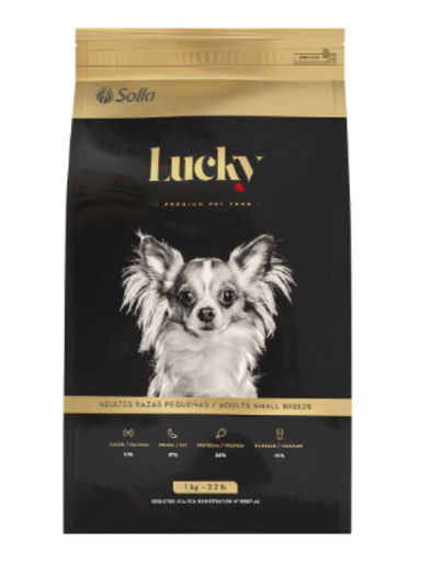 [578U] LUCKY ADULTO RAZ.PQÑ X 1 KG X 12 UNI