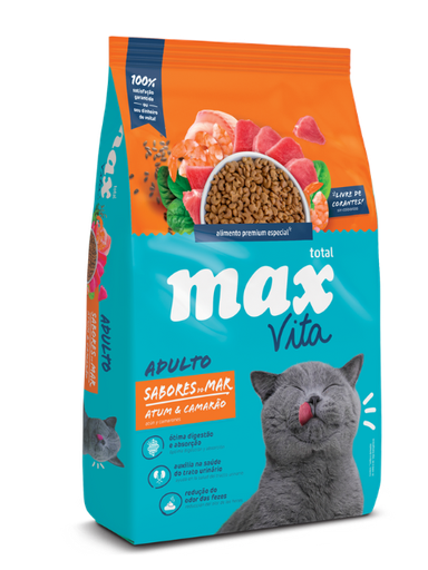 MAX CAT ADULTO VITA SABORES MAR X 1 KG