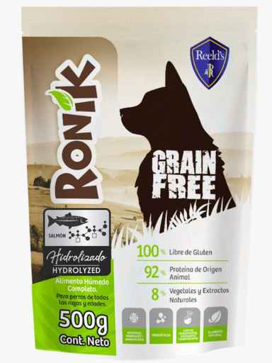 [639U] NAN RONIK DOG GRAIN FREE HIDROLI. X 500 G