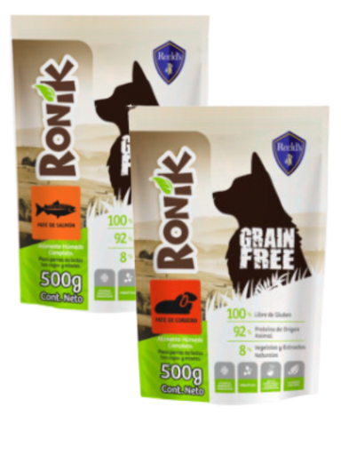[640U] NAN RONIK DOG GRAIN FREE SURT. X 500 G