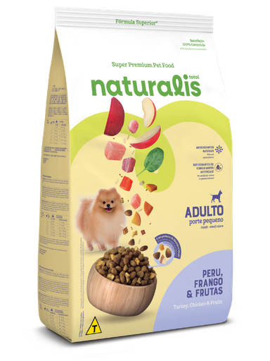 [645U] NATURALIS ADULTO RAZ.PQÑ POLL/FRU X 2 KG X 6 UNI