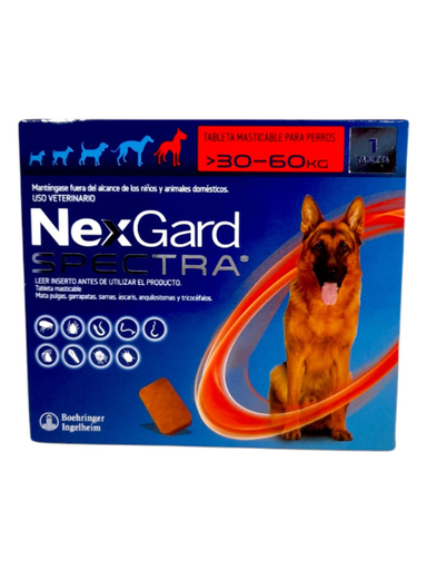 NEXGARD SPECTRA 30 A 60 KG