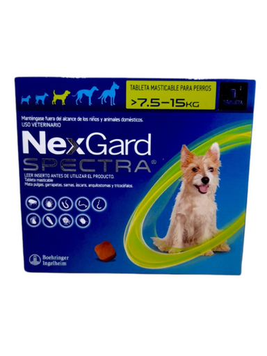 NEXGARD SPECTRA 7.5 A 15 KG
