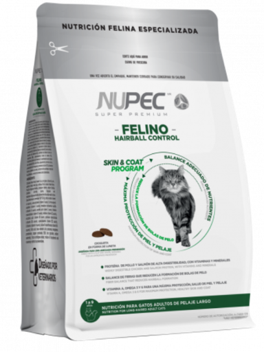 [663U] NUPEC CAT HAIRBALL CONTROL X 1.5 KG