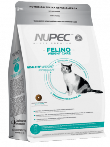 [668U] NUPEC CAT WEIGHT CARE X 1.5 KG