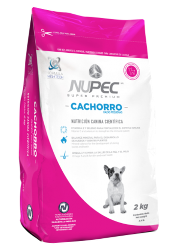 [672U] NUPEC DOG CACHORRO RAZ.PQÑ X 2 KG