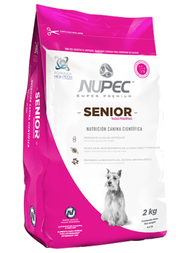 [677U] NUPEC DOG SENIOR RAZ.PQÑ X 8 KG