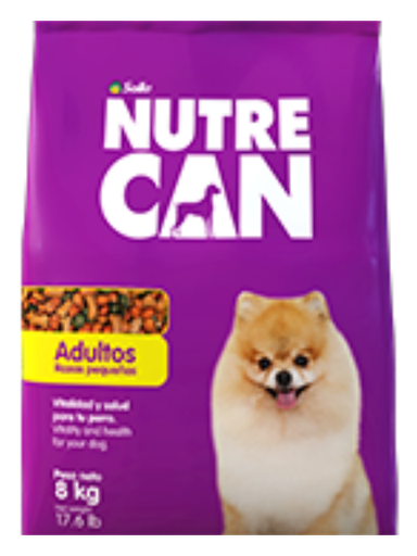 [700U] NUTRE CAN ADULTO RAZ.PQÑ X 8 KG