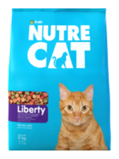 [721U] NUTRE CAT LIBERTY X 8 KG