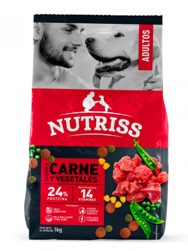 NUTRISS DOG ADULTO CARNE X 2 KG X 5 UNI