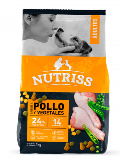 NUTRISS DOG ADULTO POLLO X 2 KG X 5 UNI