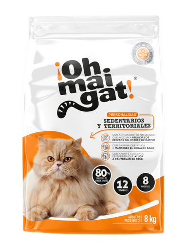 [747U] OHMAIGAT NARANJA SEDENTARIOS X 8 KG