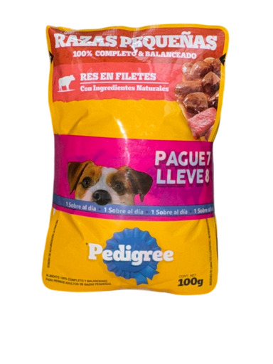 [761U] PEDIGREE SOBRE ADULTO PACK X 7 UNI