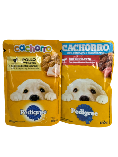 PEDIGREE SOBRE CACHORRO SURT. X  85 GR