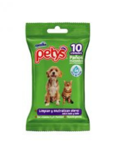 [767U] PETYS PAÑOS X 10 UNI