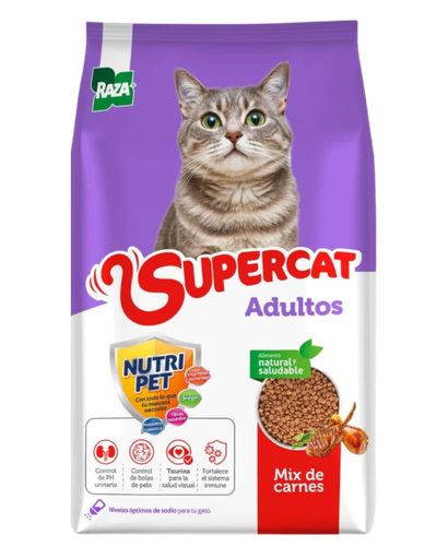 [906U] SUPER CAT MIX DE CARNES X 8 KG