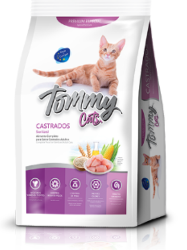 [912U] TOMMY CATS CASTRADO X 7 KG
