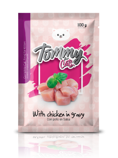 TOMMY CATS SOBRE GATITO SURT. X 100 G