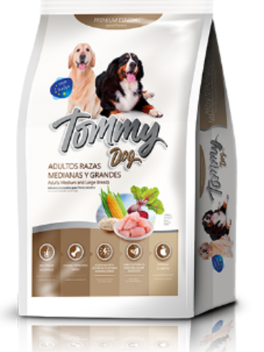 [919U] TOMMY DOG ADULTO RAZ.M&G X 7 KG