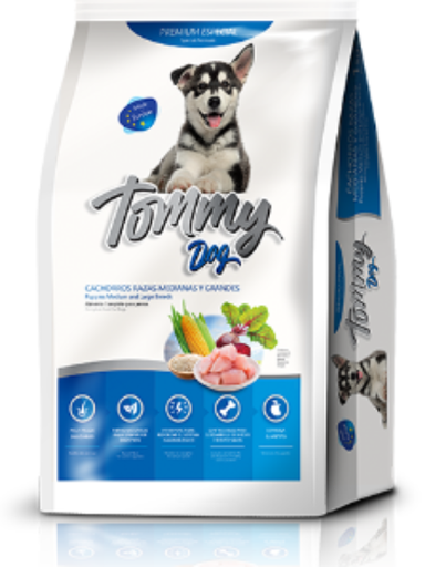 [923U] TOMMY DOG CACHORRO RAZ.M&G X 1 KG