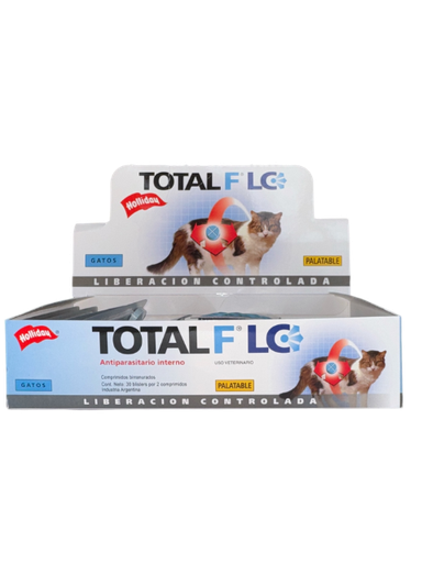 [933U] TOTAL FLC BLISTER GATOS X 2 TAB