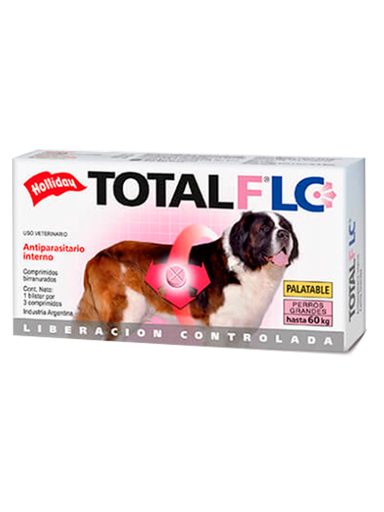[938U] TOTAL FLC PERRO GRA  X 3 UNI