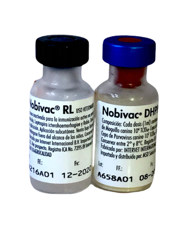 [956U] VAC NOBIVAC DHPPI + RL (OCTUPLE)