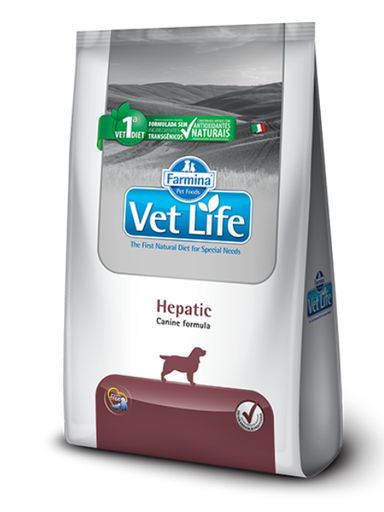 [976U] VET LIFE DOG HEPATIC X 10.1 KG