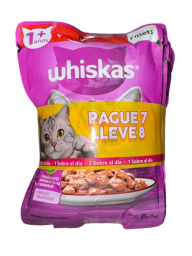 [987U] WHISKAS SOBRE ADULTO PACK X 7 UNI