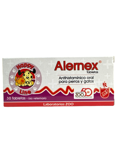 [990U] ZOO ALERNEX CAJA X 30 TAB