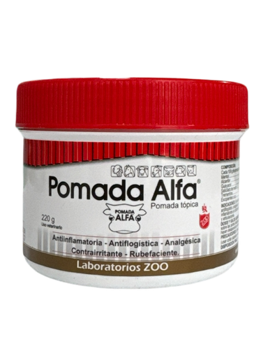 [1001U] ZOO POMADA ALFA X 220 GR