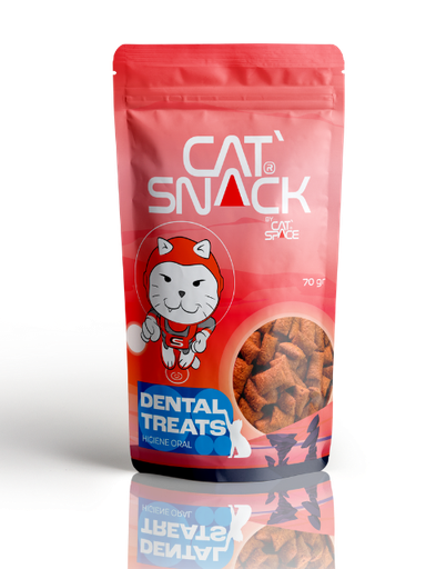 CAT´SNACK BY CAT´SPACE DENTAL TREATS X 70 G