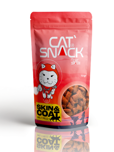 CAT´SNACK BY CAT´SPACE SKIN & COAT X 70 G