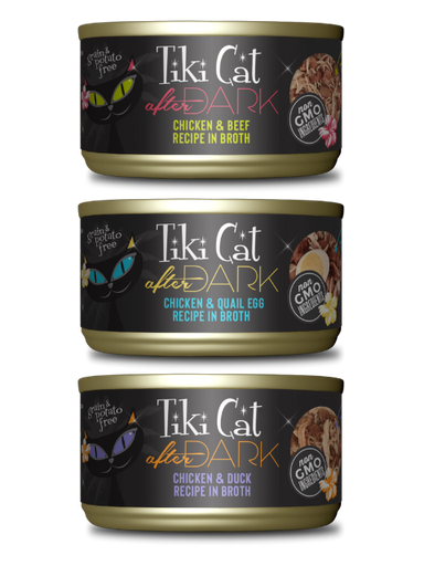 [1026U] TIKI CAT AFTER DARK CALDO LATA X 80 G SURT
