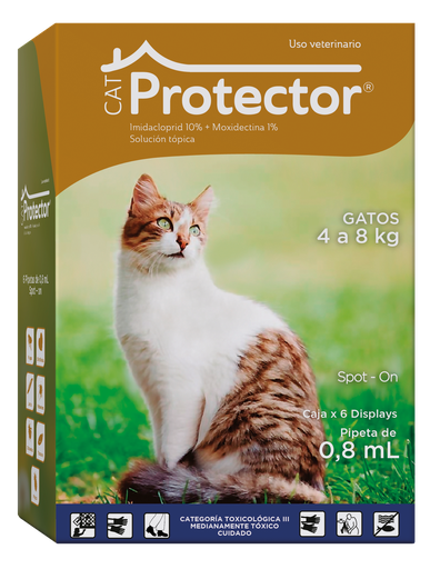 [1070U] CALIF PROTECTOR CAT SOLUCION X 0,8 ML
