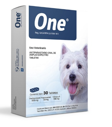 [1096U] ONE ANTIPARASITARIO BLISTER X 10 TAB